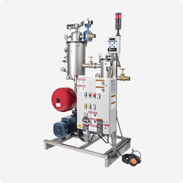 Just water 3.1 self-cleaning rotary system