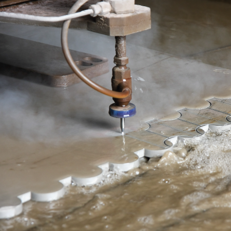 waterjet cutting